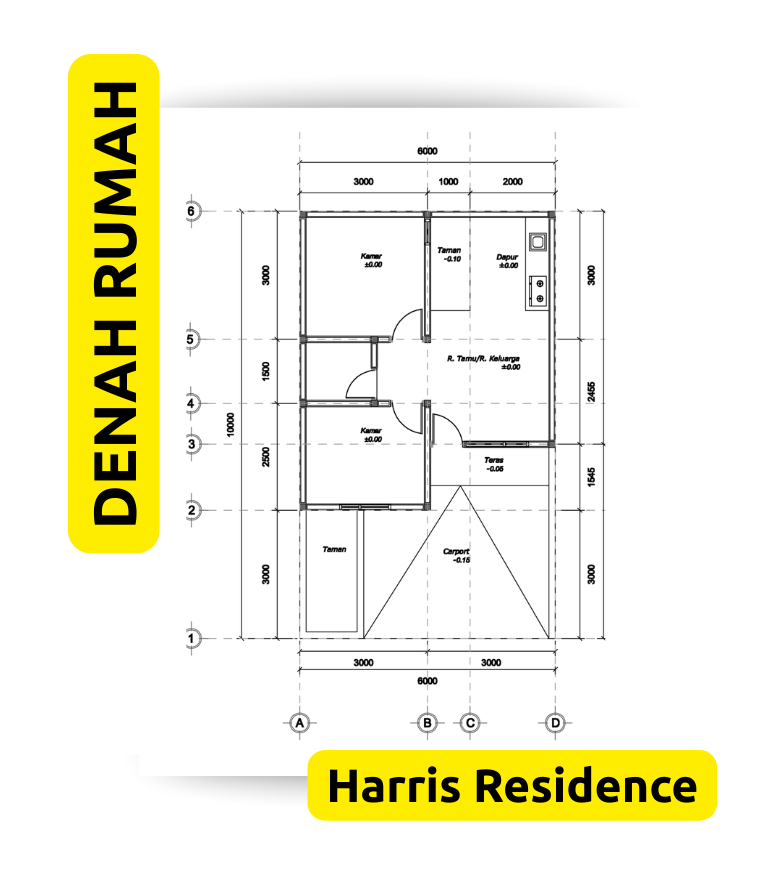 tipe 36 Harris Residence